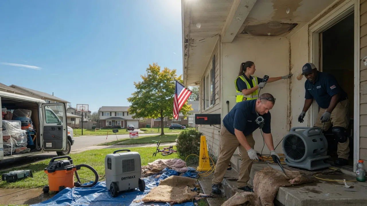 Water Damage Restoration in Lebanon, IN near me